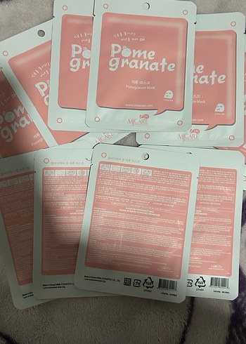 Kore Nar Özlü Yüz Maskesi 10'lu Paket - Görsel 3