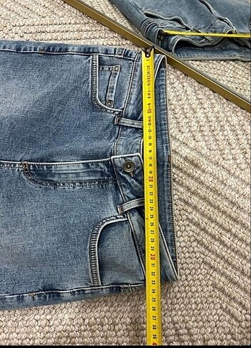 s Beden İspanyol paça Jean pantalon