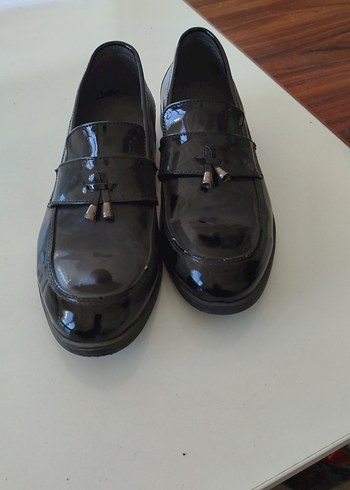 Parlak Siyah Tokalı Klasik Erkek Ayakkabı - Görsel 4