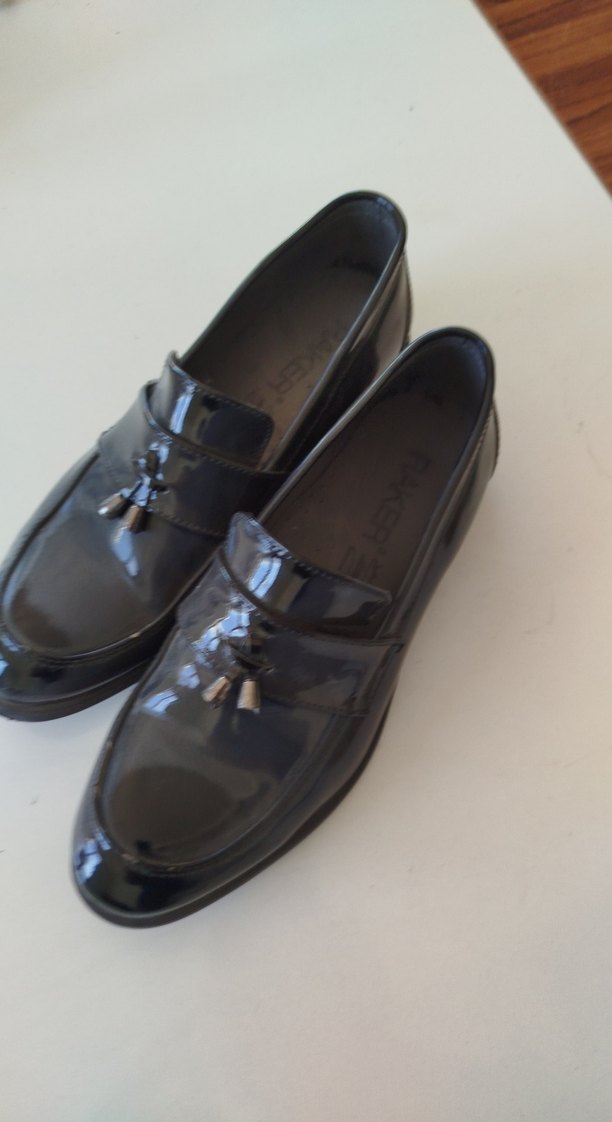 Parlak Siyah Tokalı Klasik Erkek Ayakkabı - Görsel 3