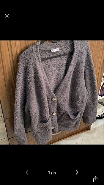 Yumoş hırka XL rahat kalıp