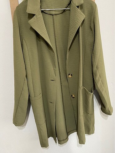 Yeşil blazer ceket