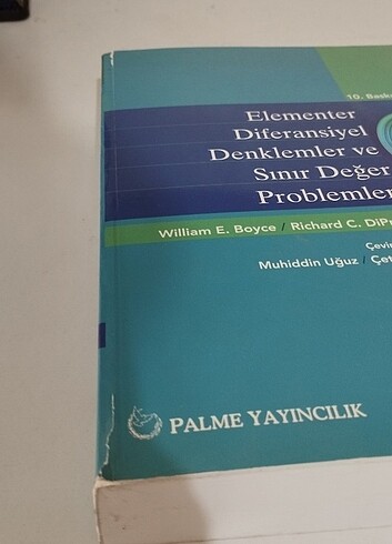 Elementer diferansiyel denklemler ve sınır değer problemleri