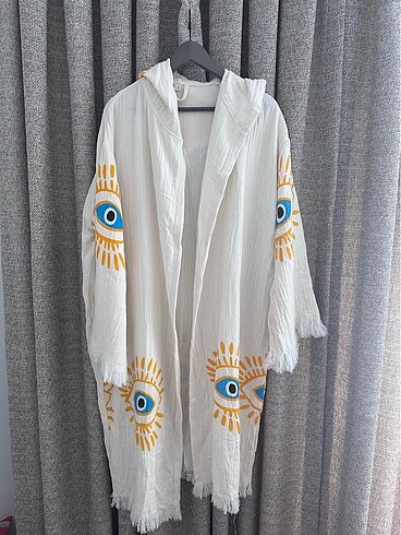 Göz desenli kimono