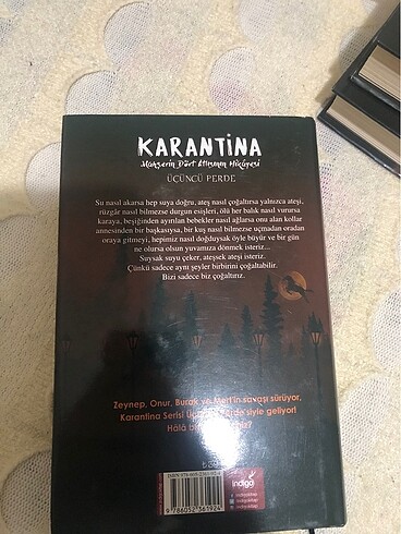 KARANTİNA ÜÇÜNCÜ PERDE (CİLTLİ)