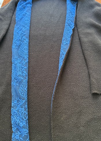 Beden mavi Renk Uzun Mavi Gotik Hırka #hırka #vintage