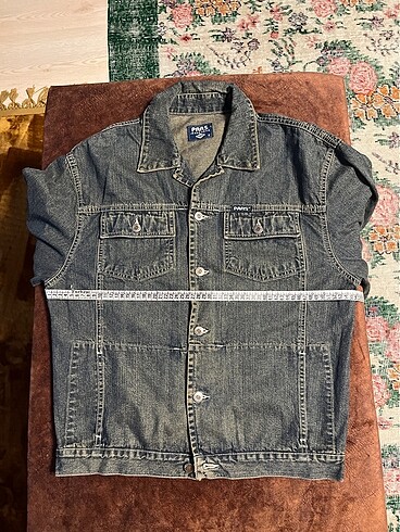 l Beden kahverengi Renk #vintage#kotceket #jean