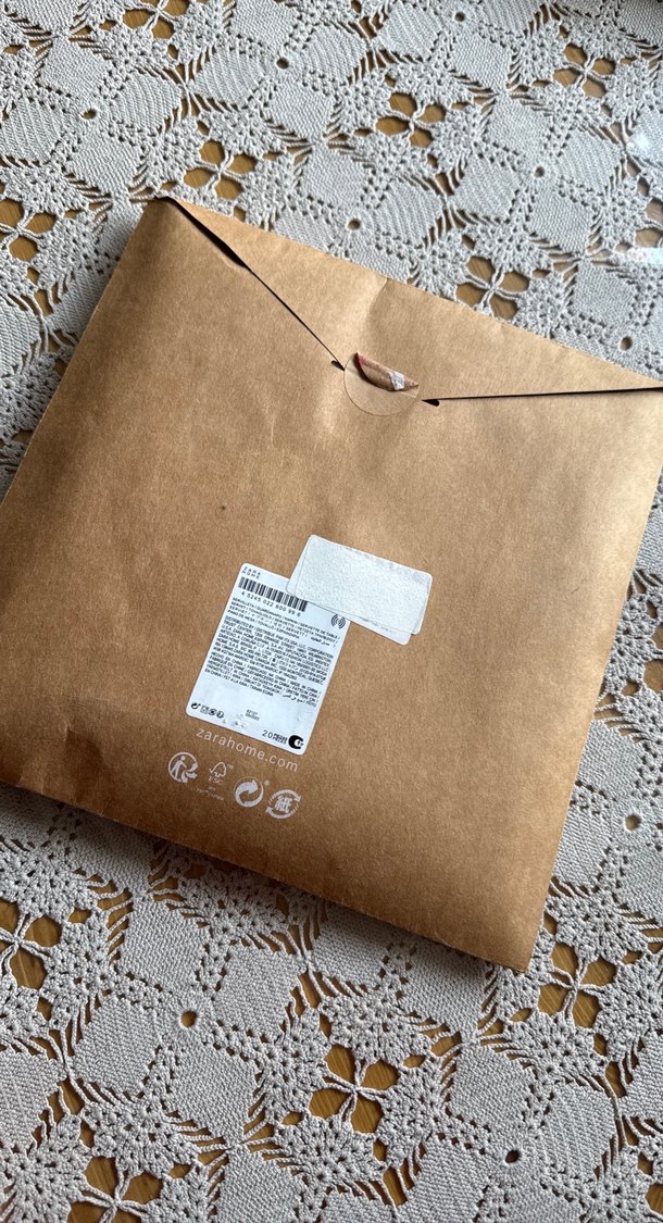 #zarahome kuşkonmaz desenli peçete #peçete - Görsel 3