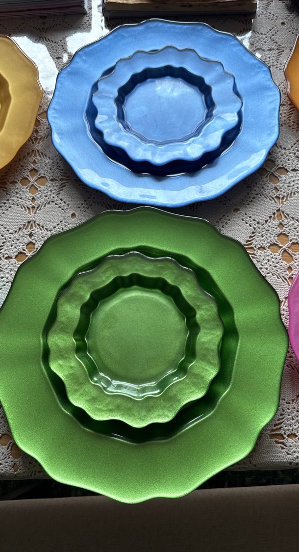 Renkli Bohem Tarzı Tabak Seti #karaca - Görsel 2