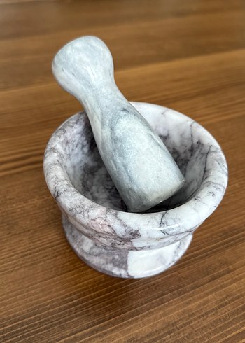 Gri Mermer Havan ve Tokmak #mermerhavan - Görsel 3