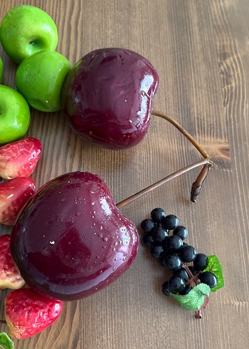 Plastik meyveler #dekorasyon#vintage - Görsel 4