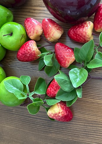 Plastik meyveler #dekorasyon#vintage - Görsel 3