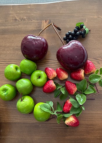 Plastik meyveler #dekorasyon#vintage - Görsel 2