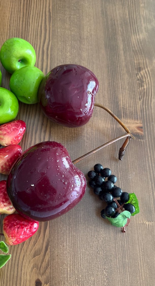 Plastik meyveler #dekorasyon#vintage - Görsel 4