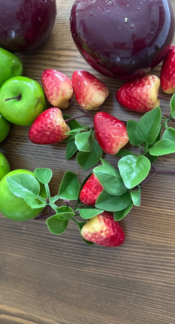 Plastik meyveler #dekorasyon#vintage - Görsel 3