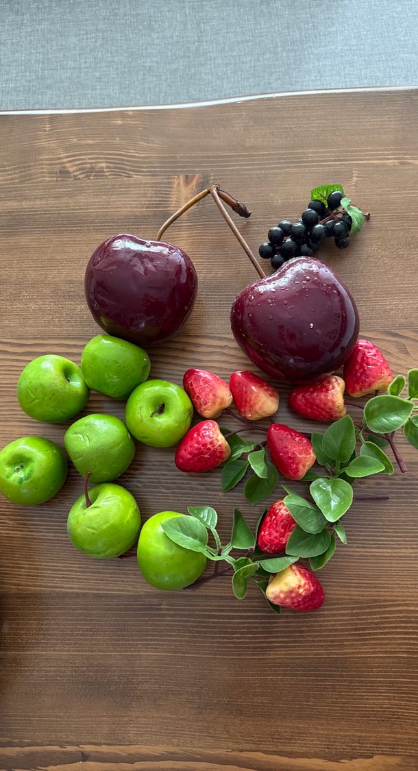 Plastik meyveler #dekorasyon#vintage - Görsel 2