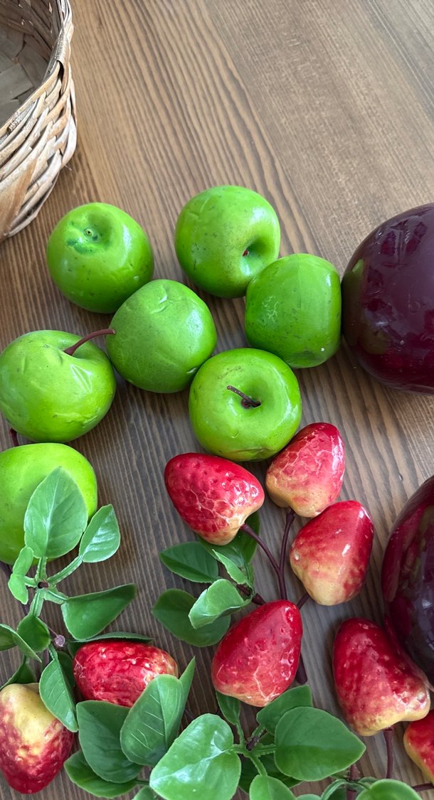 Plastik meyveler #dekorasyon#vintage - Görsel 5
