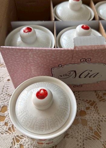 Beyaz Seramik Baharatlık Seti 6'lı #themia #baharatlıktakımı - Görsel 3