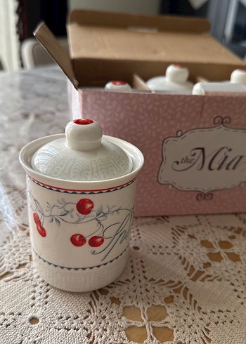 Beyaz Seramik Baharatlık Seti 6'lı #themia #baharatlıktakımı - Görsel 2