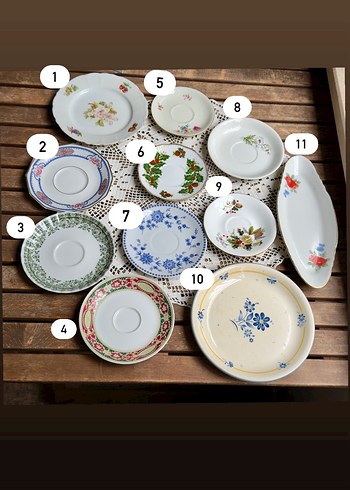 American Vintage Damgali Fincan Tabaklari Vintagetabak