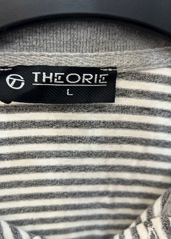 Gri Çizgili Erkek Polo Tişört - Görsel 2