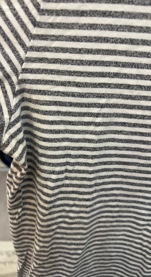 Gri Çizgili Erkek Polo Tişört - Görsel 4