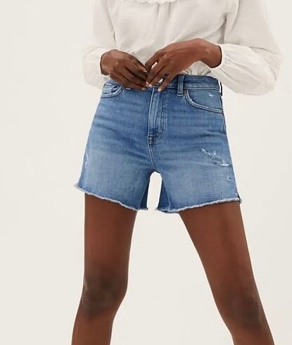 Denim şort