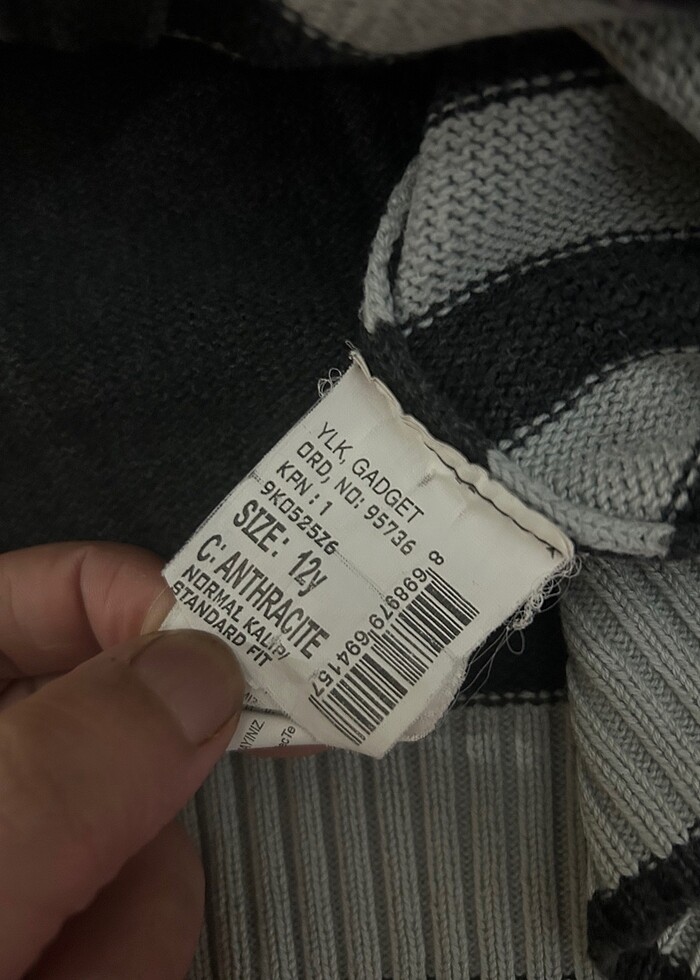 Kapşonlu hırka - Görsel 5