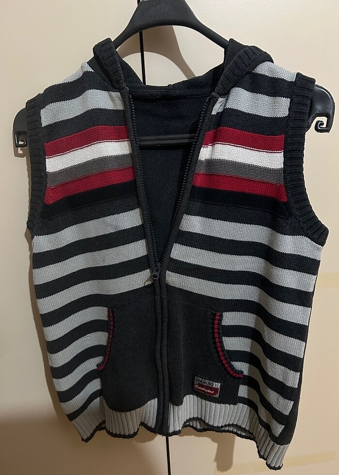 Kapşonlu hırka - Görsel 3