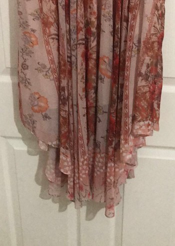 KOTON BOHEM BEJ ELBİSE - Görsel 5