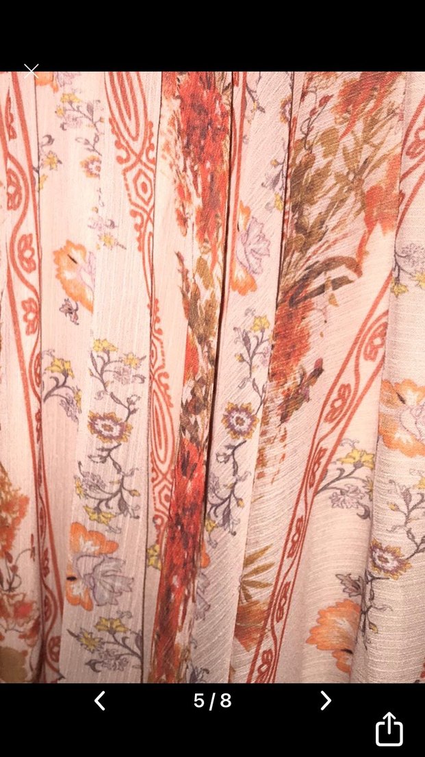 KOTON BOHEM BEJ ELBİSE - Görsel 4