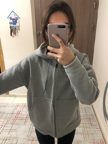 KIŞLIK ÇOK RAHAT KAPÜŞONLU CEKET
