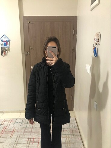 m Beden siyah Renk Siyah mont
