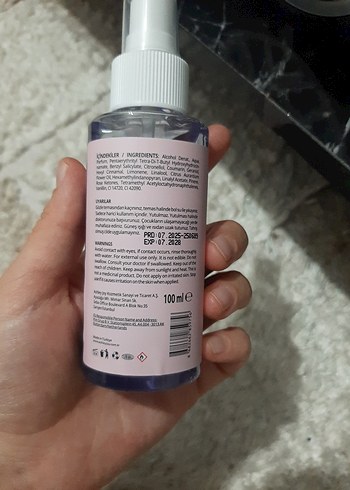 Ashley Joy Saffron Kadın Kolonyası 100 ml - Görsel 3