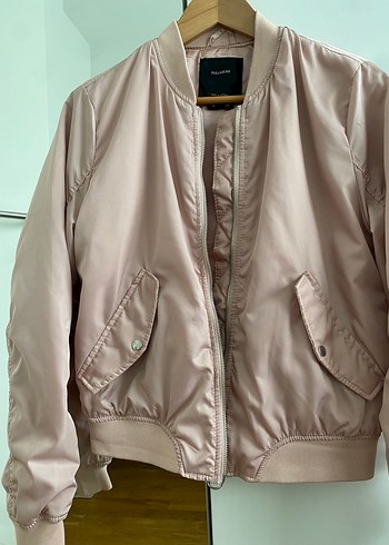 Pull&Bear Bej Midi Kadın Ceket - Görsel 3