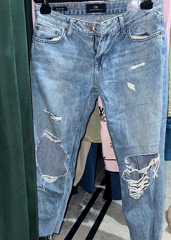 Gevşek Kesim Midi Kot Pantolon