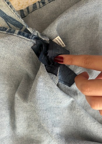 Tommy jeans kot ceket - Görsel 2