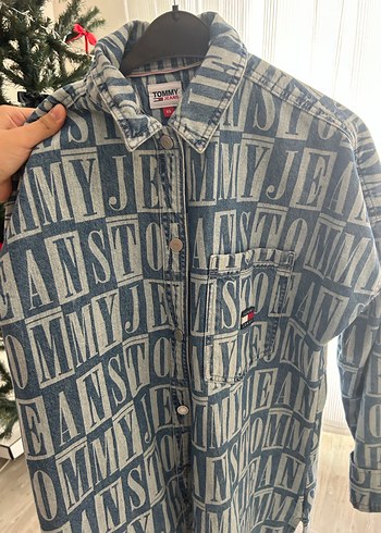 Tommy jeans kot ceket - Görsel 4