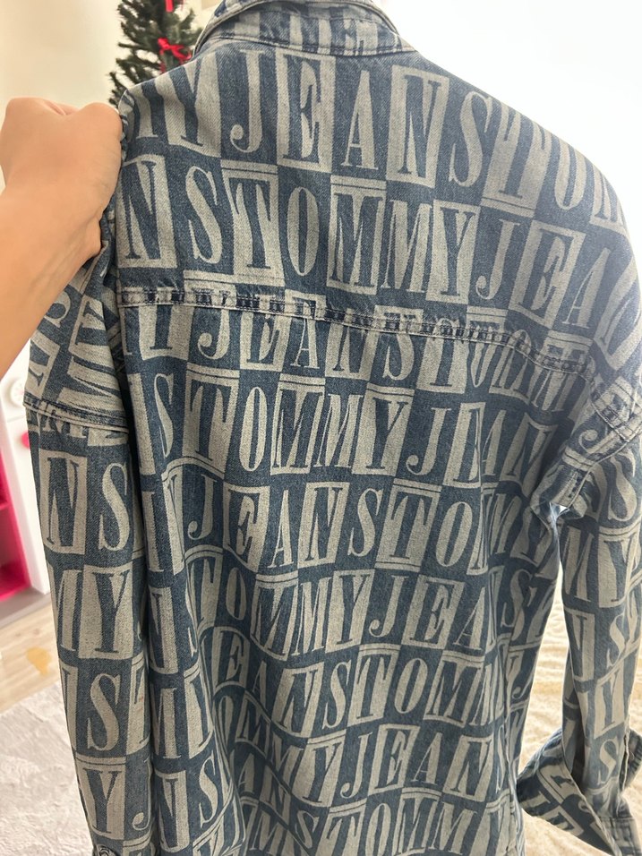 Tommy jeans kot ceket - Görsel 3