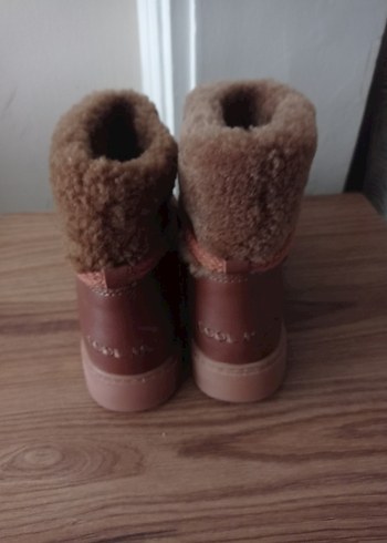 Kahverengi kıvırcık Kürklü cool moon bot - Görsel 6