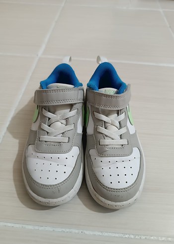 Gri Erkek Çocuk Sneaker Velcro Bağcıklı - Görsel 3