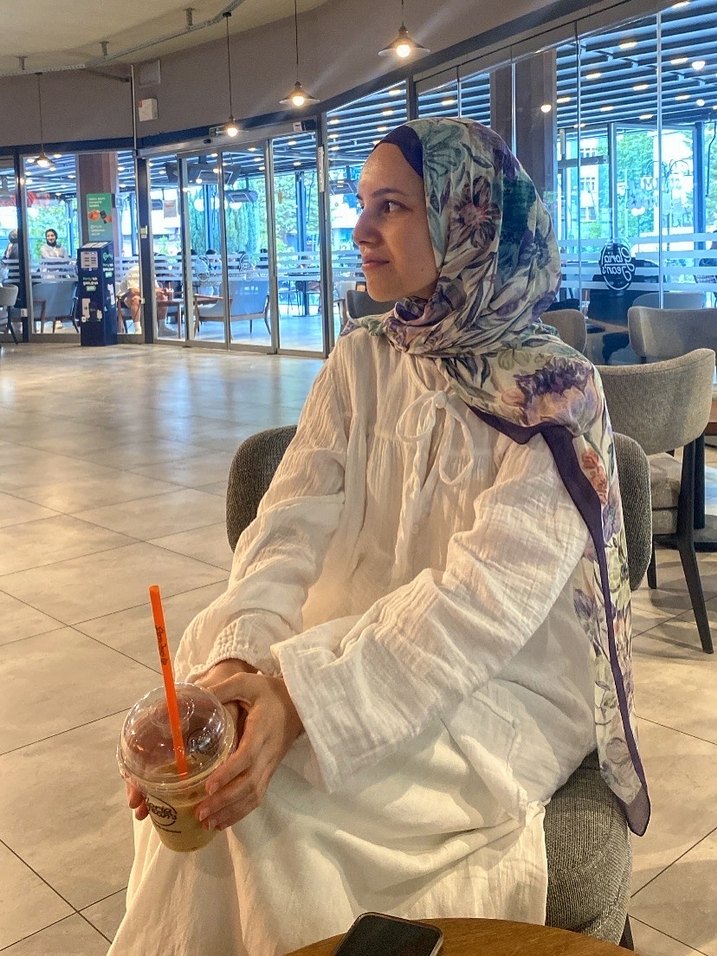 Beyaz müslin kumaş kadın gömleği - Görsel 2