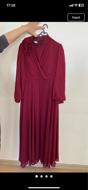 Bordo abiye