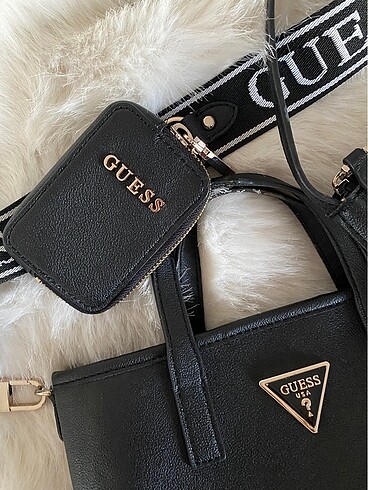 Guess Orijinal guess siyah çanta