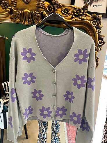 Mint yeşili hırka