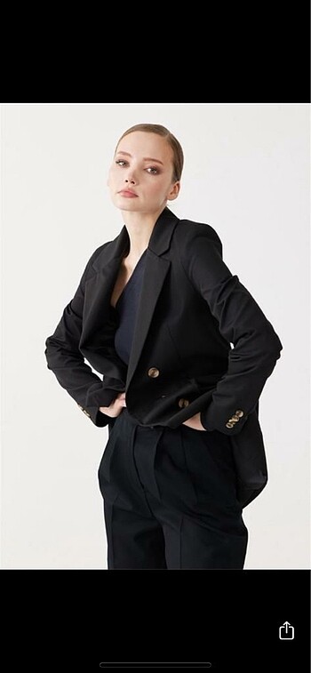 m Beden siyah Renk Suud collection blazer ceket