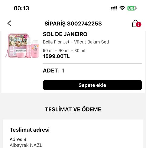 Diğer sol de janerio set
