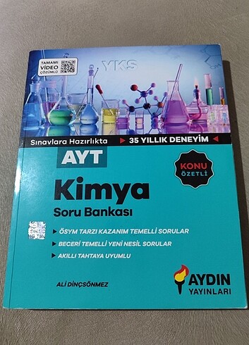 Ayt kimya soru bankası(Aydın Yayınları) 