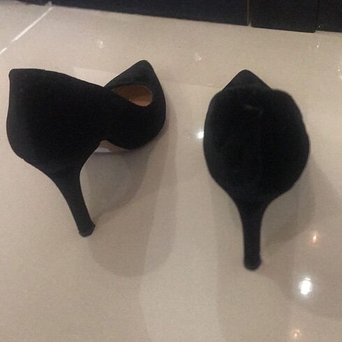 39 Beden siyah Renk Şık stiletto