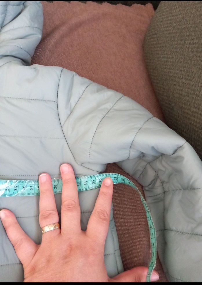 unisex yeşil mont - Görsel 4